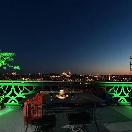 2br Unique Terrace 2 Ac In Beyoglu Galata * Istanbul