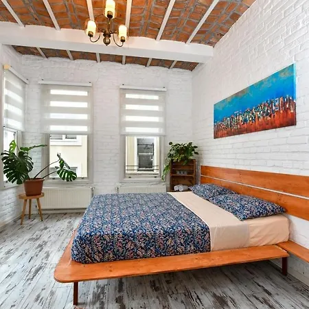 Appartamento 2br Unique Terrace 2 Ac In Beyoglu Galata Provincia di Istanbul