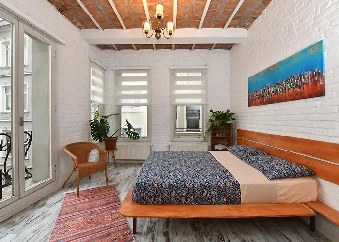 2br Unique Terrace 2 Ac In Beyoglu Galata Apartamento Estambul