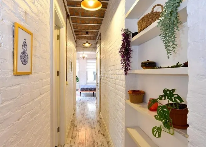 2br Unique Terrace 2 Ac In Beyoglu Galata