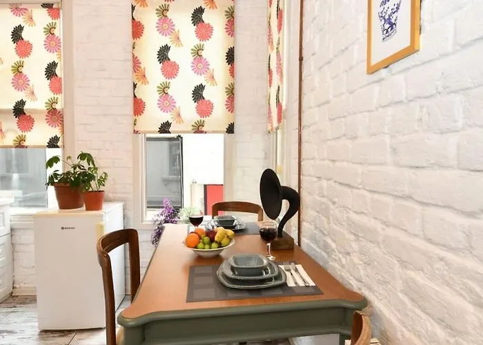 2br Unique Terrace 2 Ac In Beyoglu Galata Apartamento *