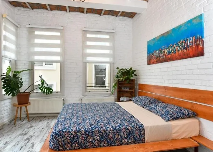 Apartamento 2br Unique Terrace 2 Ac In Beyoglu Galata Estambul